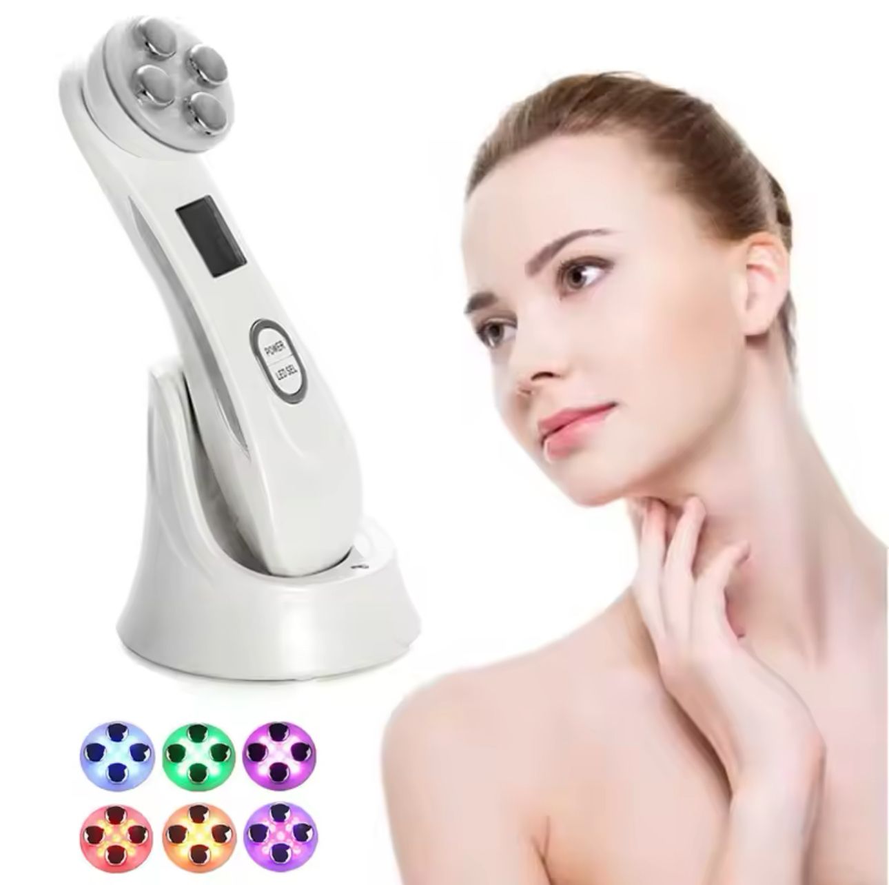 Miniatura 6 de ELECTROPORADOR FACIAL IONES LED GALVANIC